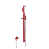 Isenberg By Flusso - Hand Shower Set with Slide Bar and Elbow - Deep Red