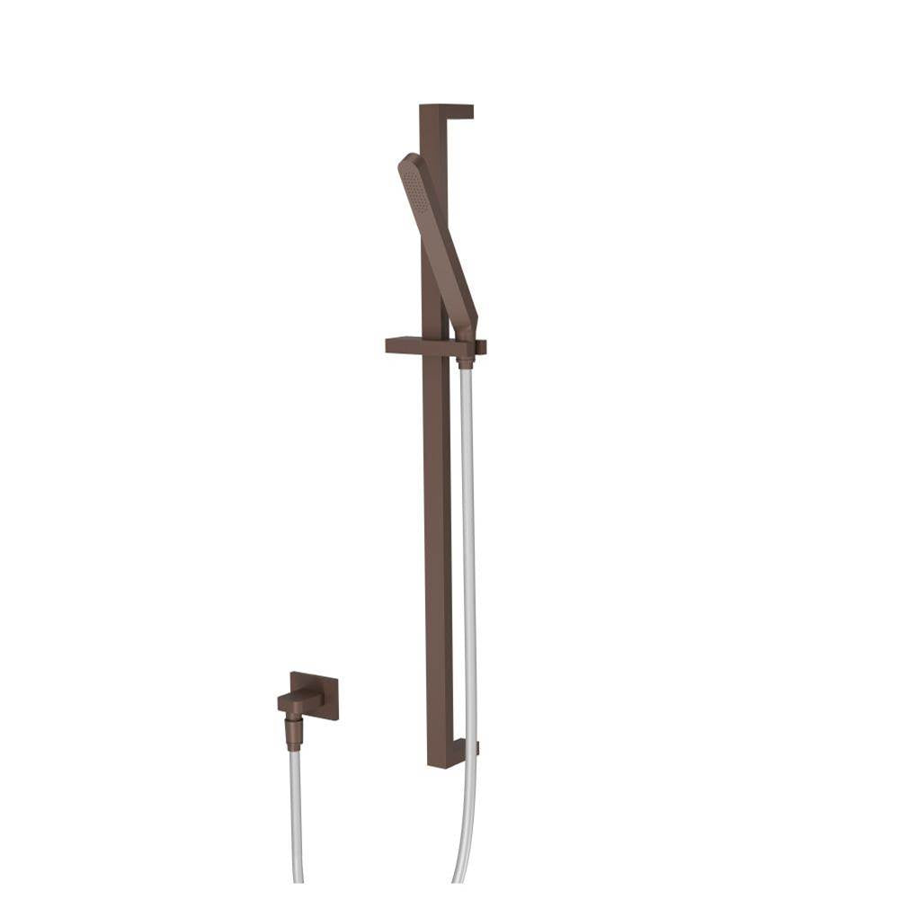 Isenberg By Flusso - Hand Shower Set with Slide Bar and Elbow - Vortex Brown