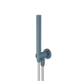 Isenberg By Flusso - Hand Shower Set with Holder and Elbow Combo - Blue Platinum