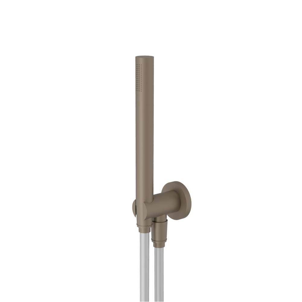 Isenberg By Flusso - Hand Shower Set with Holder and Elbow Combo - Dark Tan