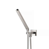 Isenberg By Flusso - Hand Shower Set with Holder and Elbow Combo - Brushed Nickel PVD
