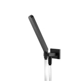 Isenberg By Flusso - Hand Shower Set with Holder and Elbow Combo - Gloss Black