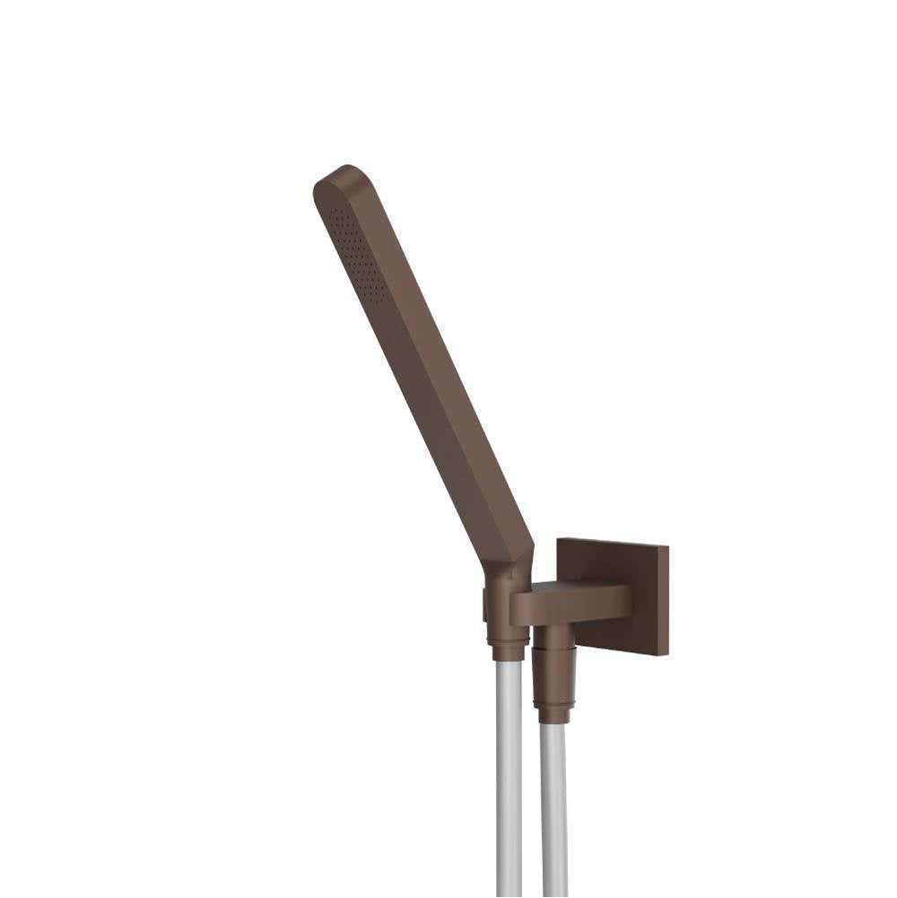 Isenberg By Flusso - Hand Shower Set with Holder and Elbow Combo - Vortex Brown