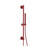 Isenberg By Flusso - Hand Shower Set with Slide Bar, Integrated Elbow & Hose - Crimson