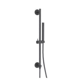 Isenberg By Flusso - Hand Shower Set with Slide Bar, Integrated Elbow & Hose - Dark Grey