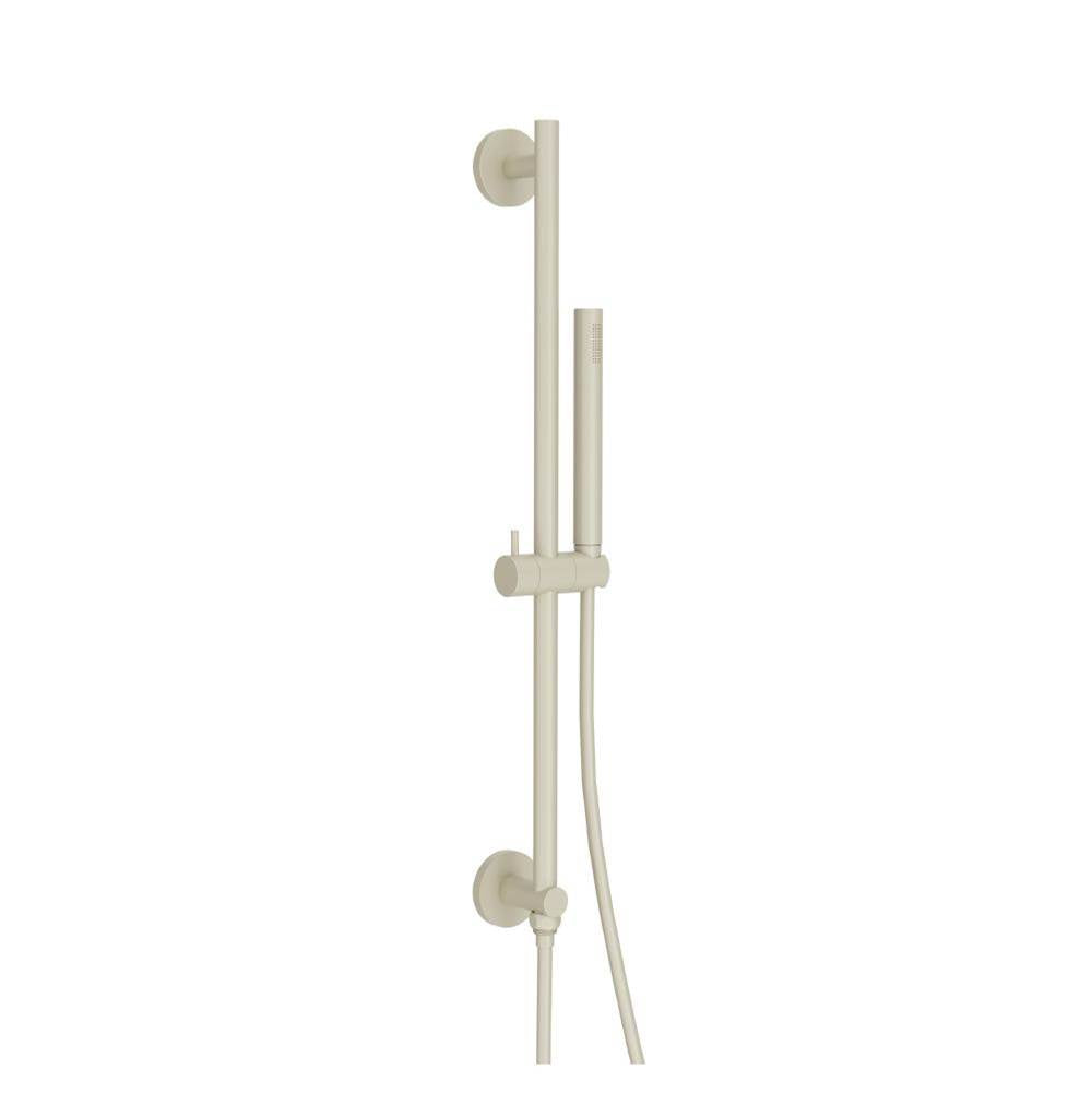 Isenberg By Flusso - Hand Shower Set with Slide Bar, Integrated Elbow & Hose - Light Tan