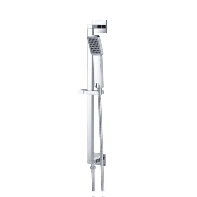 Isenberg By Flusso - Hand Shower Set with Slide Bar, Integrated Elbow & Hose - Matte Black