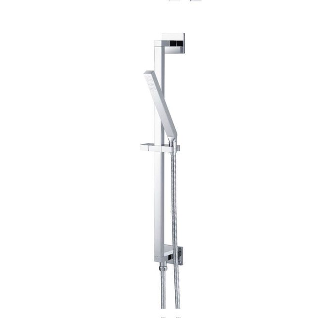 Isenberg By Flusso - Hand Shower Set with Slide Bar, Integrated Elbow & Hose - Polished Nickel PVD