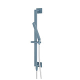 Isenberg By Flusso - Hand Shower Set with Slide Bar, Integrated Elbow & Hose - Blue Platinum