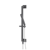 Isenberg By Flusso - Hand Shower Set with Slide Bar, Integrated Elbow & Hose - Dark Grey