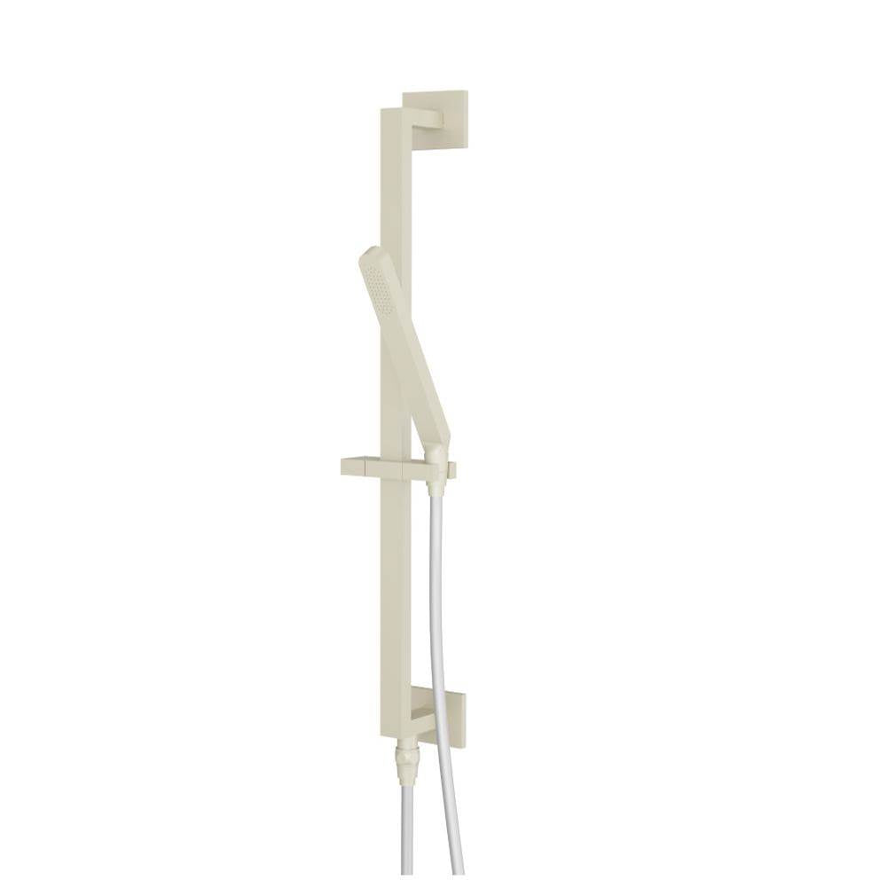 Isenberg By Flusso - Hand Shower Set with Slide Bar, Integrated Elbow & Hose - Light Tan