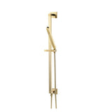 Isenberg By Flusso - Hand Shower Set with Slide Bar, Integrated Elbow & Hose - Satin Brass PVD