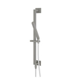 Isenberg By Flusso - Hand Shower Set with Slide Bar, Integrated Elbow & Hose - Steel Grey