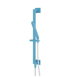 Isenberg By Flusso - Hand Shower Set with Slide Bar, Integrated Elbow & Hose - Sky Blue