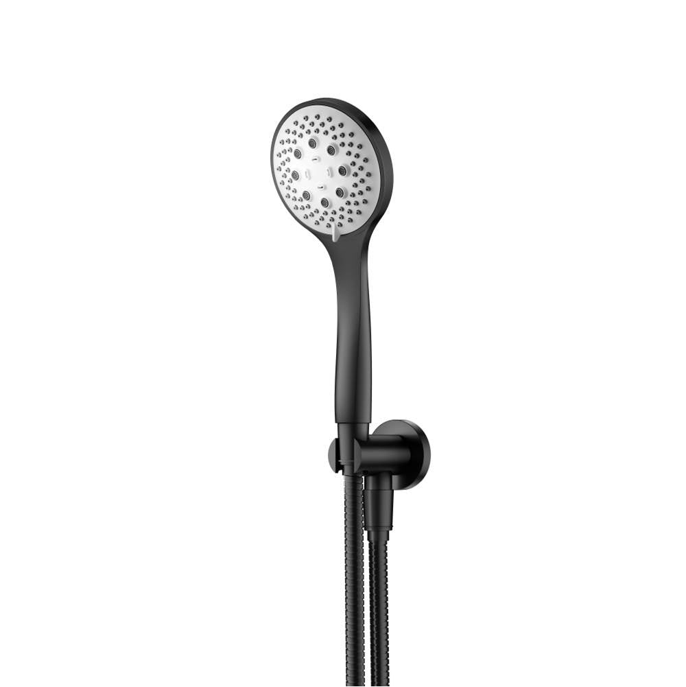 Isenberg By Flusso - Hand Shower Set with Holder and Elbow Combo - Matte Black