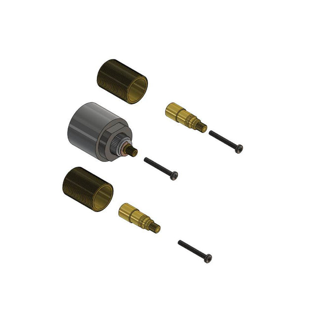 Isenberg By Flusso - 1.40'' Extension Kit - For Use with TVH.4401 TVH.4501, TVH.4801, TVH.2715 - Satin Brass PVD