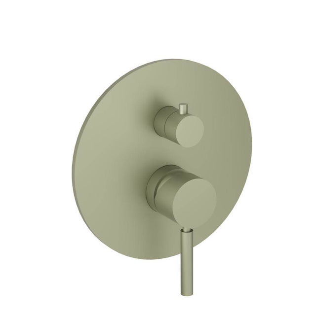 Isenberg By Flusso - Tub / Shower Trim With Pressure Balance Valve - 2-Output - Army Green