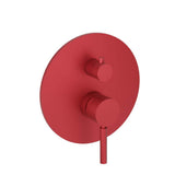 Isenberg By Flusso - Tub / Shower Trim With Pressure Balance Valve - 2-Output - Crimson