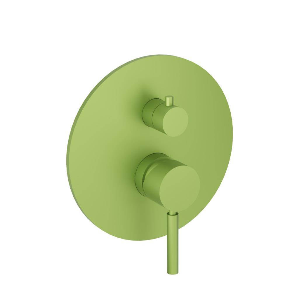 Isenberg By Flusso - Tub / Shower Trim With Pressure Balance Valve - 2-Output - Isenberg Green