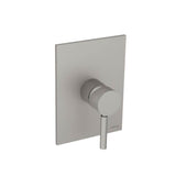 Isenberg By Flusso - Shower Trim With Pressure Balance Valve - Steel Grey