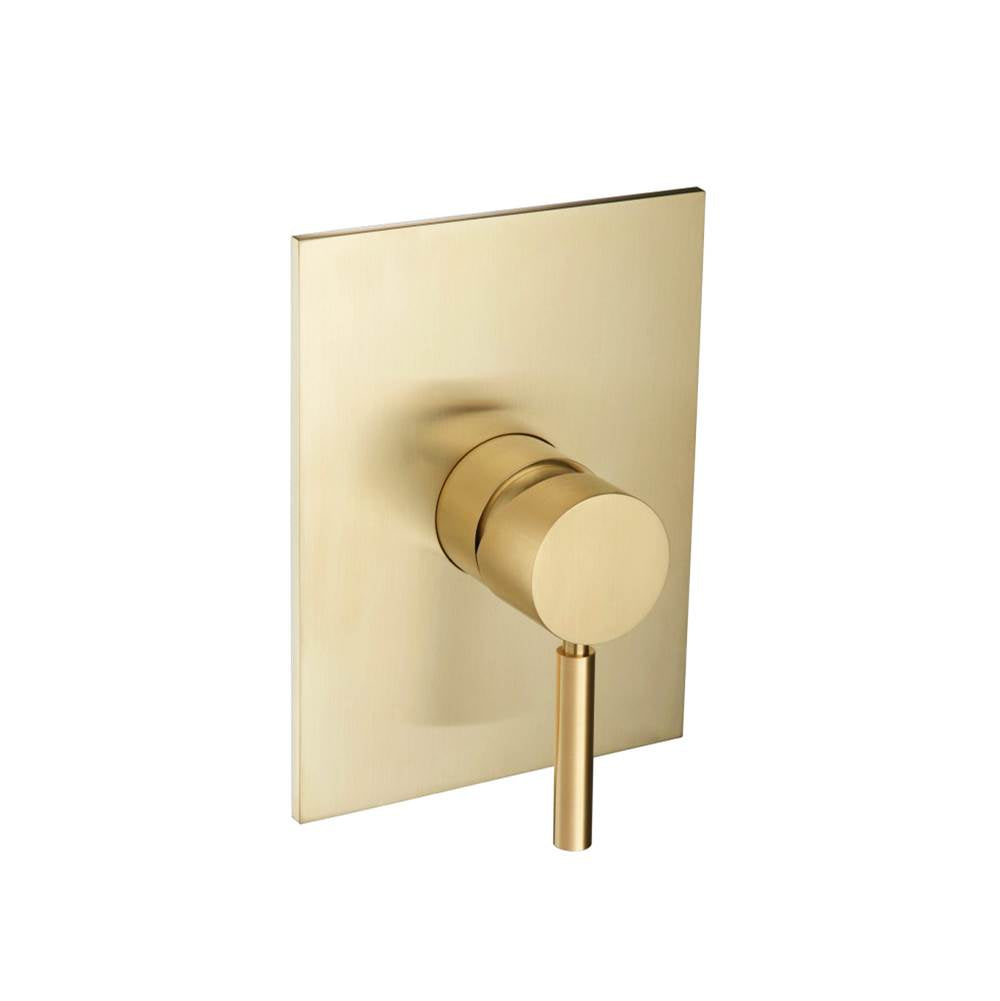 Isenberg By Flusso - Shower Trim & Handle - Use With PBV1005AS - Satin Brass PVD