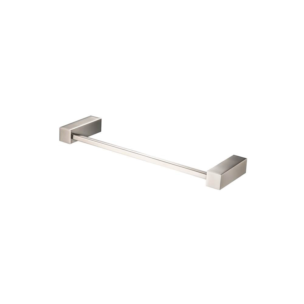 Isenberg By Flusso - Brass Towel Ring / Mini Towel Bar - 8'' - Polished Nickel PVD