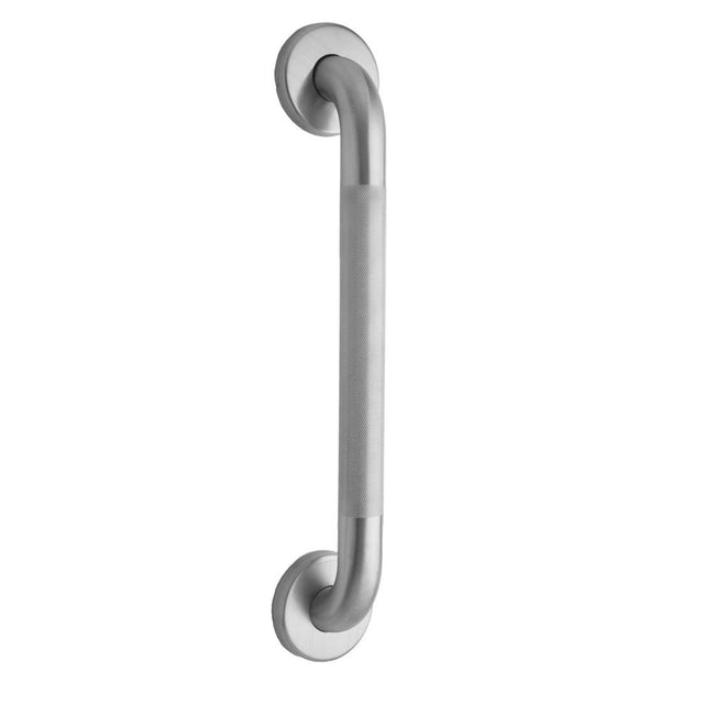 Jaclo - 18'' Knurled Stainless Steel Commercial 1 1/2''  Grab Bar (with Concealed Screws) - Stainless Steel