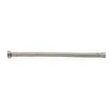 Jaclo - JACLOFLEXE GREY Decorative Cover Stainless Steel Flexible Braided 3/8'' O.D. x 1/2'' IPS - 16'' Faucet Supply Line with Metal Nut - Grey