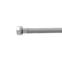 Jaclo - JACLOFLEXE Clear Stainless Steel Braided 3/8'' O.D. x 3/8'' O.D. Male 20'' Extension Supply Line - No Finish