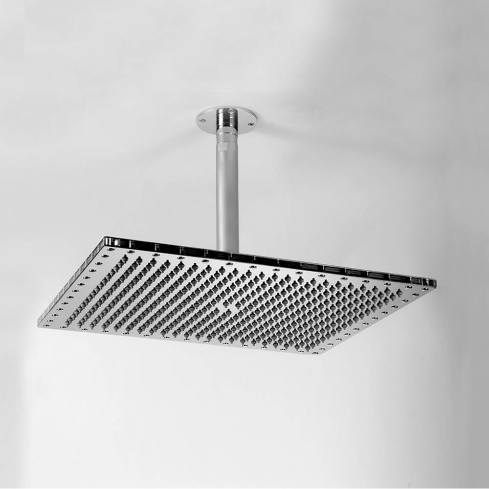 Jaclo - 16'' x 20'' RETTANGO Rain Canopy - Polished Chrome