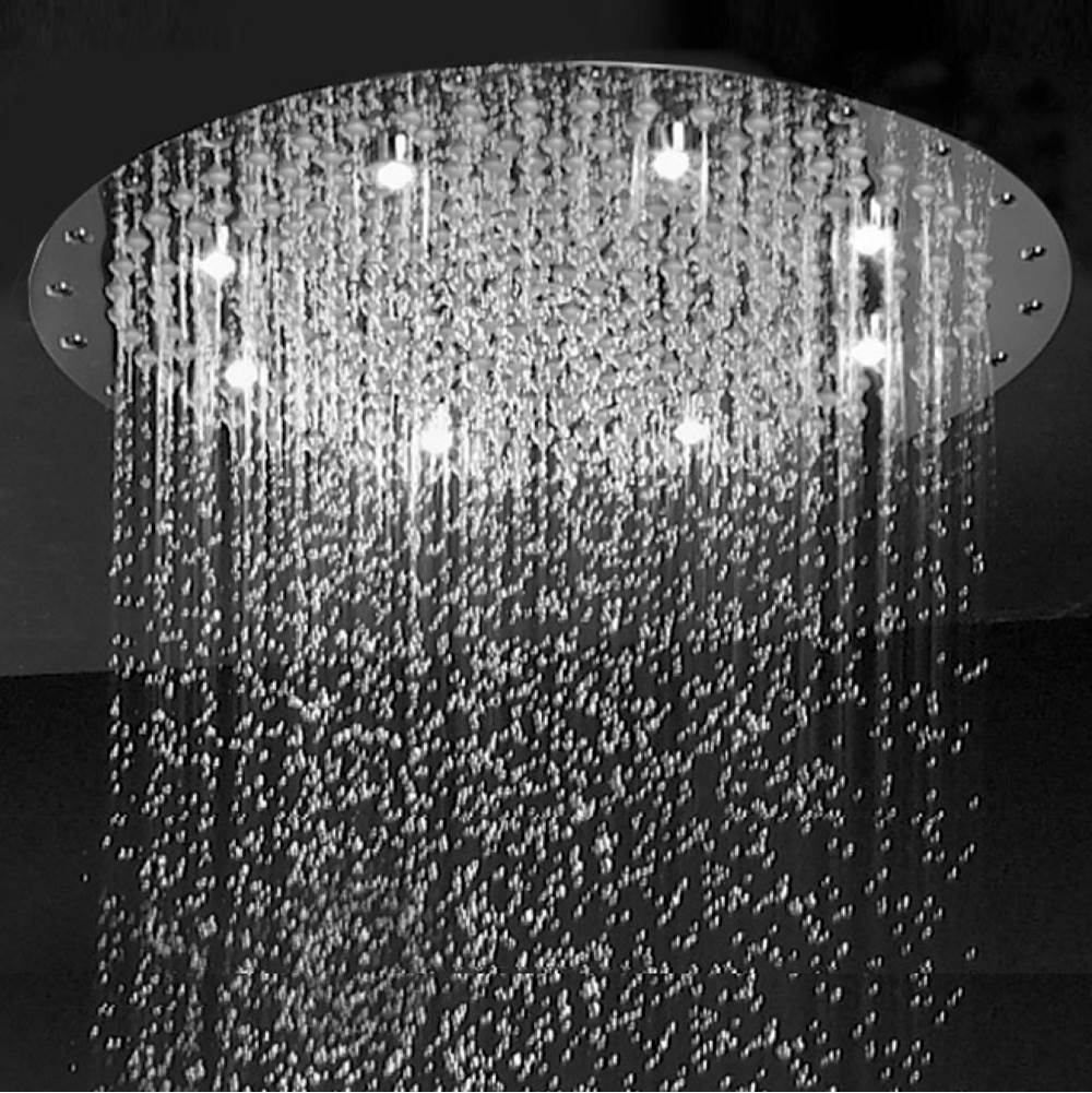 Jaclo - 16'' Diameter CIRCOLARE Dream Light Rain Canopy - Polished Chrome