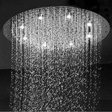Jaclo - 16'' Diameter CIRCOLARE Dream Light Rain Canopy - Polished Chrome