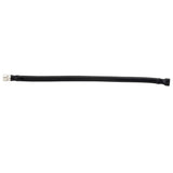 Jaclo - JACLOFLEXE Black (BLAK) Decorative Cover Stainless Steel Braided 3/8'' O.D. x 3/8'' O.D. Male 20'' Extension Supply Line - Black