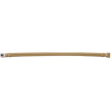 Jaclo - JACLOFLEXE Blonde (BLND) Decorative Cover Stainless Steel Braided 3/8'' O.D. x 3/8'' O.D. Male 20'' Extension Supply Line - Blonde