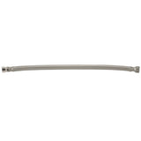 Jaclo - JACLOFLEXE GREY Decorative Cover Stainless Steel Braided 3/8'' O.D. x 3/8'' O.D. Male 20'' Extension Supply Line - Grey