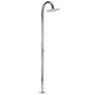 Jaclo - Aqua Outdoor Shower Column- Floor Install - Polished Stainless