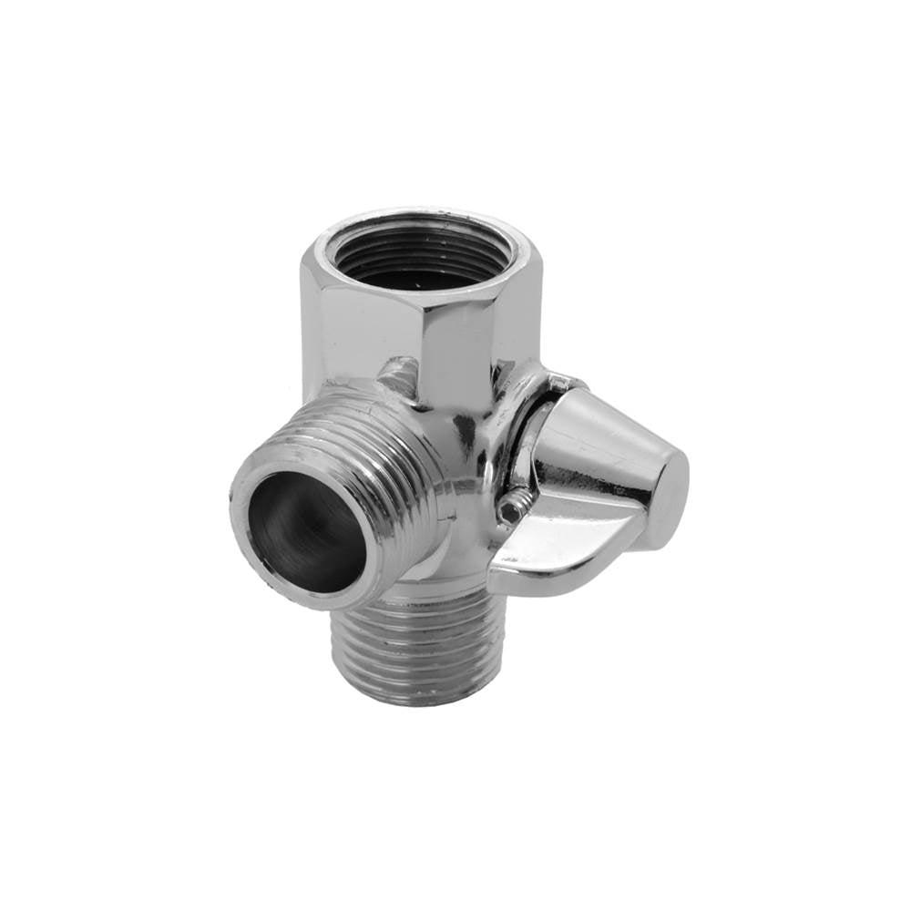 Jaclo - Lever Showerarm Showerhead Handshower Diverter - Polished Chrome