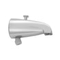 Jaclo - Brass Diverter Tub Spout with Handshower Outlet - Polished Chrome