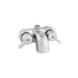 Jaclo - Diverter Bath Faucet to Fit Four-Legged Claw Foot Tubs - Polished Chrome
