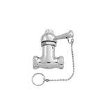 Jaclo - Brass Pull-Chain Valve - Polished Chrome