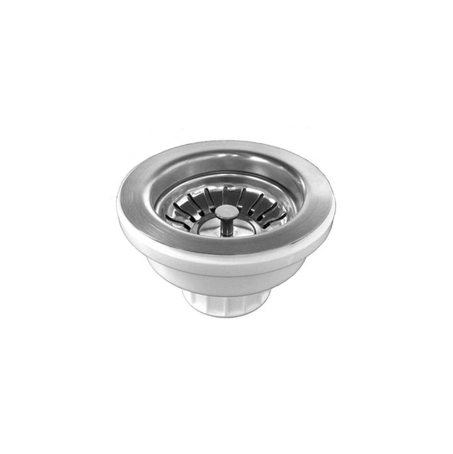 Jaclo - Kitchen Sink Strainer With Polypropylene Body - Brushed Stainless