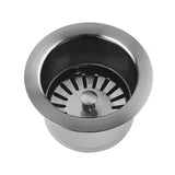 Jaclo - Extra Deep Disposal Flange with Strainer - Brushed Stainless