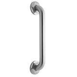 Jaclo - 24'' Deluxe Grab Bar with Contemporary Hex Flange - White