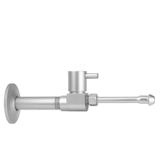 Jaclo - Quarter Turn Ceramic Disc Angle Pattern 1/2'' IPS x 3/8'' O.D. Faucet Supply Kit with Contempo Lever Handle and 20'' Supply Tubes - White