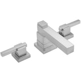 Jaclo - CUBIX Faucet Double Stack with CUBIX Lever Handles - Vintage Bronze