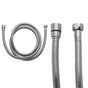 Jaclo - 79'' Stretchable Stainless Steel Hose - Stainless Steel