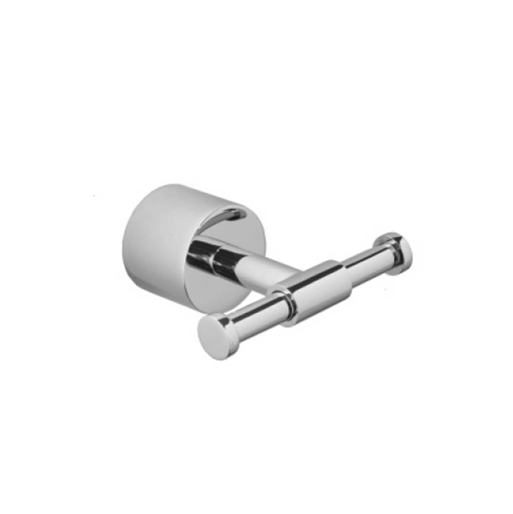 Jaclo - Contempo II Double Robe Hook - White