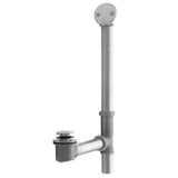 Jaclo - Brass Tub Drain Bottom Outlet Standard Toe Control with Faceplate (2 Hole) Tub Waste - White