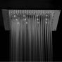 Jaclo - 40'' x 40'' Chromatherapy QUADRATO FLAT Dream Light - Polished Chrome