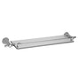 Jaclo - Cranford Glass Shelf with Wire Rail - White